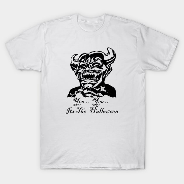 halloween Devil T-Shirt by alialbadr